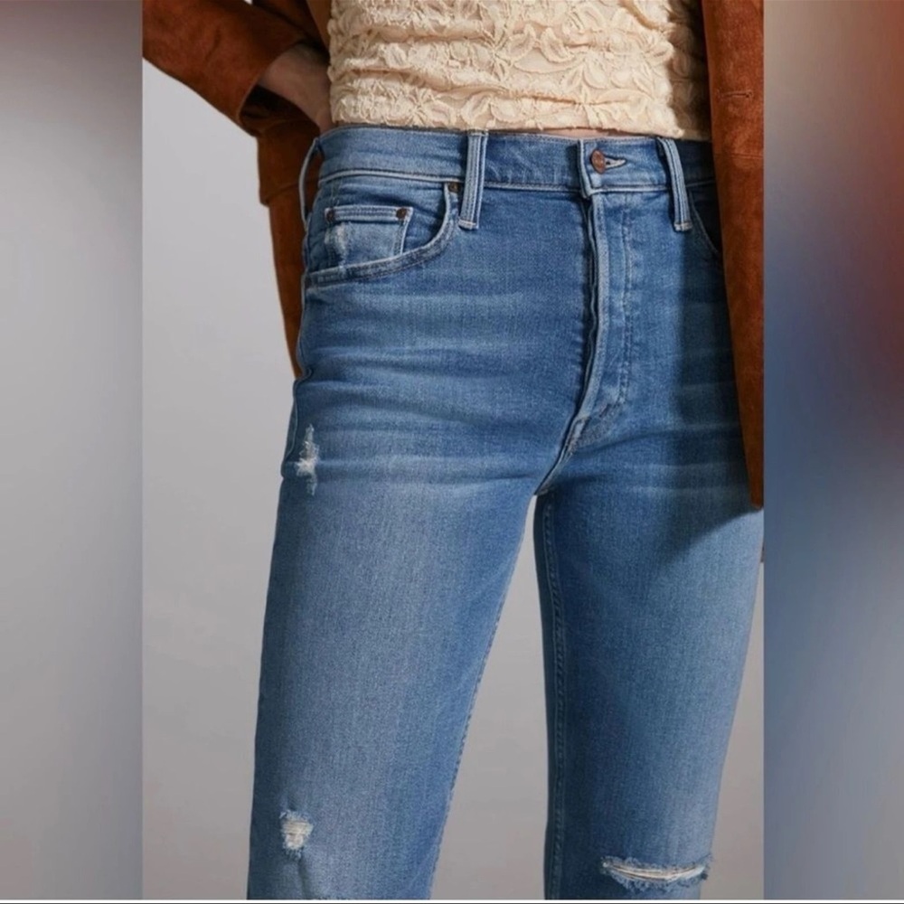 ✅ Mother Jeans Tomcat Straight in Play Like A Pirate - Picture 2 of 12